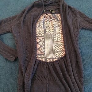 Anthropologie knotted and knitted sweater